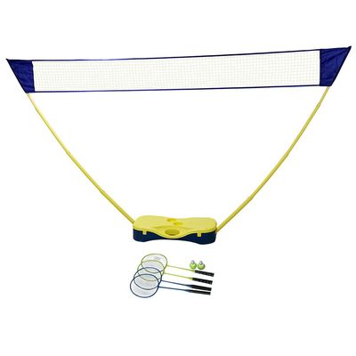 "N/A" Portable Freestanding Based Badminton Racquet and Net Set 4