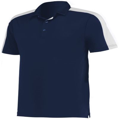 Augusta Sportswear Bi-Color Vital Polo, Navy/White, XL