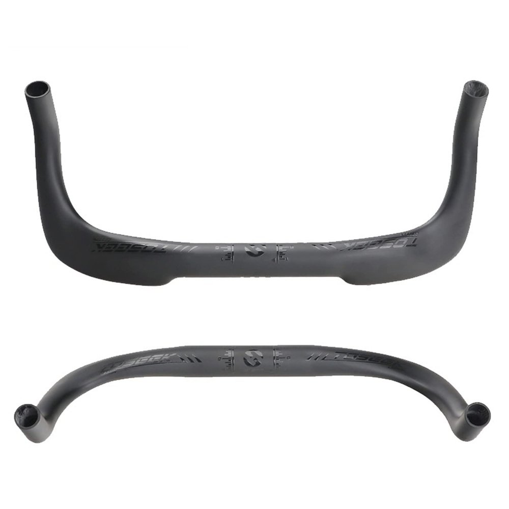 T800 Full Carbon Fiber Handlebar Mountain Bike Matt Fixed Gear Bicycle Carbon Handlebar TT Handlebar 400/420/440/460mm TT Cycling Parts,460mm