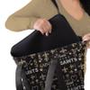 FOCO New Orleans Saints NFL Logo Love Tote Bag view 3