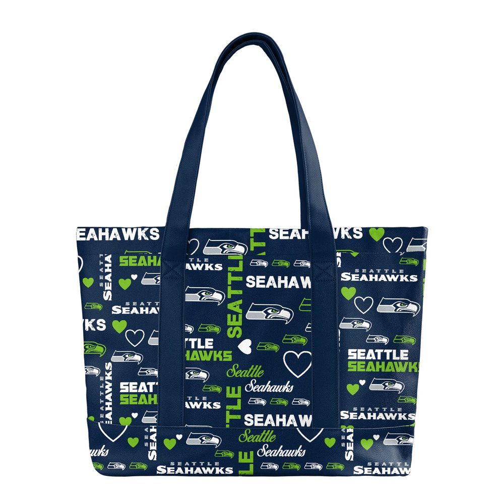 foco NFL Logo Love Tote Bag