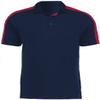 Augusta Sportswear Bi-Color Vital Polo, Navy/Scarlet, XL view 3