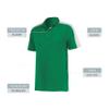 Augusta Sportswear Bi-Color Vital Polo, Kelly/White, XL view 4