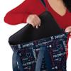 FOCO New England Patriots NFL Logo Love Tote Bag view 3