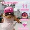 Simply Kids Bike Helmet with DIY Stickers for Toddler Boys Girls I CPSC & CE Certified for Skateboard Roller-Skating Bicycle I Baby Infant Child Ages 2-4 3-5 5-8 Year Old Unicron (Girls in Wonderland) view 4