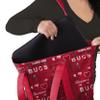 FOCO Tampa Bay Buccaneers NFL Logo Love Tote Bag view 3