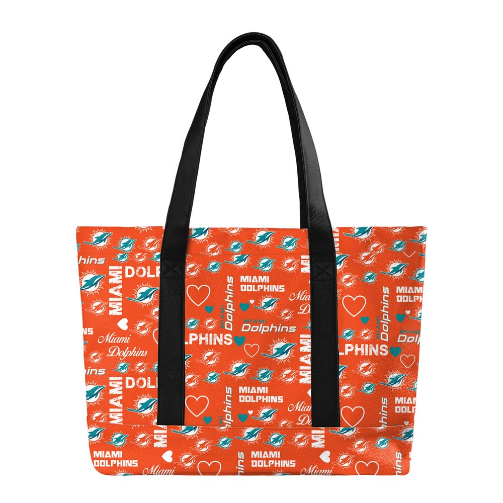 foco NFL Logo Love Tote Bag