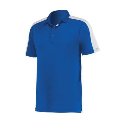 Augusta Sportswear Bi-Color Vital Polo, Royal/White, 3XL