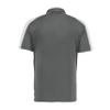 Augusta Sportswear Bi-Color Vital Polo, Graphite/White, S view 3