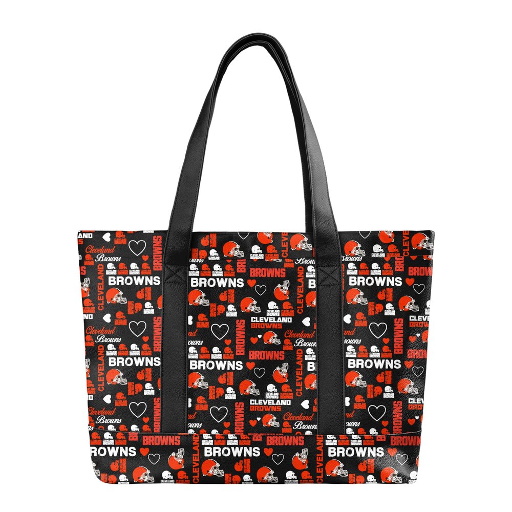 foco NFL Logo Love Tote Bag
