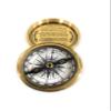 Brass Marine Pocket Compass Unique Vintage Gift for All Occasion Camping Compass view 3