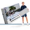 Skate Anytime Precision Dryland Hockey Tiles  Expandable Off-Ice Hockey Training Zones for Stickhandling, Passing & Shooting (Gray, Quick Hands Zone  25 sq ft) view 1