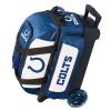 Strikeforce Bowling NFL Indianapolis Colts Two Ball Bowling Roller Bag with Ball, Shoe and Accessory Pockets view 1