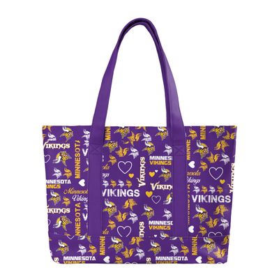 foco NFL Logo Love Tote Bag