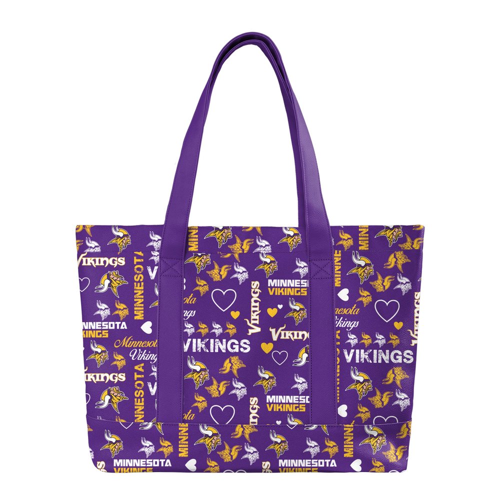 foco NFL Logo Love Tote Bag