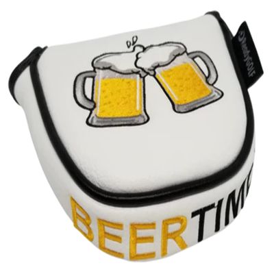 Beer Time Embroidered Putter Cover - Mallet