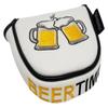 Beer Time Embroidered Putter Cover - Mallet view 1