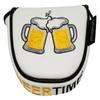 Beer Time Embroidered Putter Cover - Mallet view 3