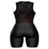 Sparx Sports Women Triathlon Suit Tri Short Racing Cycling Swim Run (Small, Animal-Skin), Black view 4