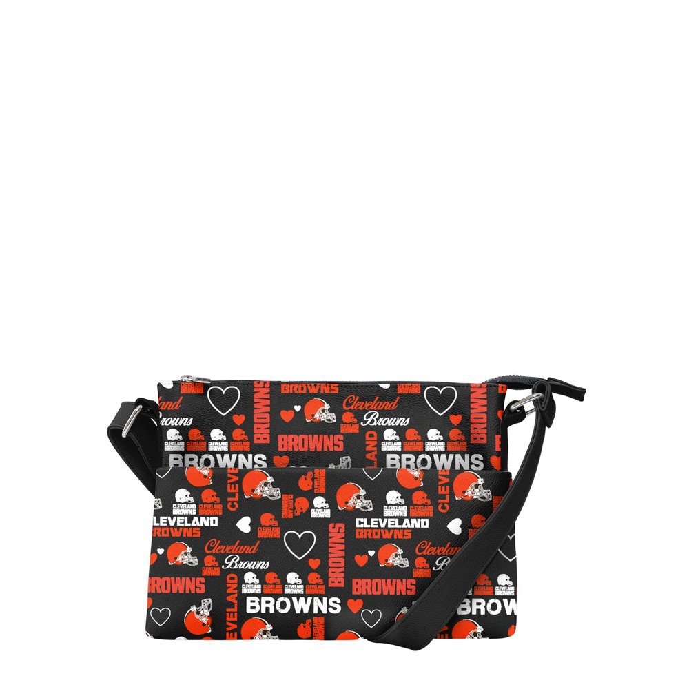 foco NFL Logo Love Crossbody Purse