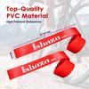 Ishaza Pack of 2 Bicycle Rim Strip 26" x 20mm  Red Rim Tape High-Pressure, Puncture & Temperature Resistant Durable Elastic PVC Bike Wheel Liner for Mountain & Road Bicycle view 2
