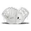 Miken PRO Series Fielding Glove 14 Inch, White, Right Throw (Worn on Left Hand) view 1