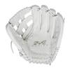 Miken PRO Series Fielding Glove 14 Inch, White, Right Throw (Worn on Left Hand) view 2