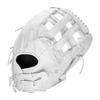 Miken PRO Series Fielding Glove 14 Inch, White, Right Throw (Worn on Left Hand) view 3