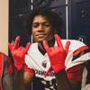 Battle Sports Doom 1.0 Wide Receiver Football Gloves, Ultra Stick Adult & Youth Gloves - Adult Small, Red view 3