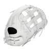 Miken PRO Series Fielding Glove 15 Inch, White, Right Throw (Worn on Left Hand) view 3