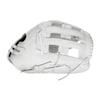 Miken PRO Series Fielding Glove 15 Inch, White, Right Throw (Worn on Left Hand) view 4