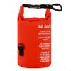 Breakwater Supply Waterproof Survival First Aid Kit, 101 Piece AFAK Emergency Supplies in Dry Bag, IFAK Trauma Kit Bug Out Bag for Camping, Hiking, Boating, Fishing, Hunting with Splint (Red) view 2