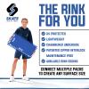 Skate Anytime Precision Dryland Hockey Tiles  Expandable Off-Ice Hockey Training Zones for Stickhandling, Passing & Shooting (Blue, Quick Hands Zone  25 sq ft) view 2