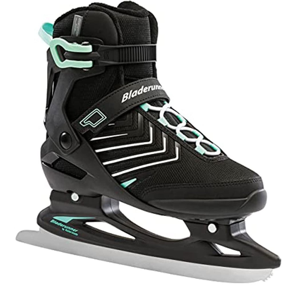 Bladerunner Ice by Rollerblade Igniter XT Womens, Black and Winter Green, Ice Skates