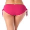 Anne Cole Womens Shirred Bikini Swim Bottom Separates Pink XS view 2