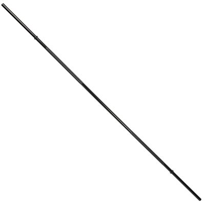 Signature Fitness Olympic Barbell Standard Weightlifting Barbell, Black, BLK-1IN7FT