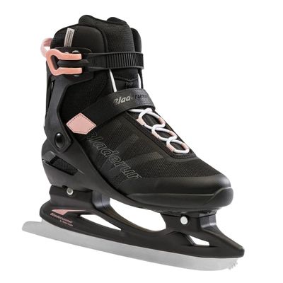 Bladerunner Ice by Rollerblade Igniter Women's Adult Ice Skates, Black and Rose Gold