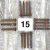 THE OTHER TIDE Genuine Vintage Carbon Steel Railroad Spikes - with Rusting, Patina & Pitting (15) view 2