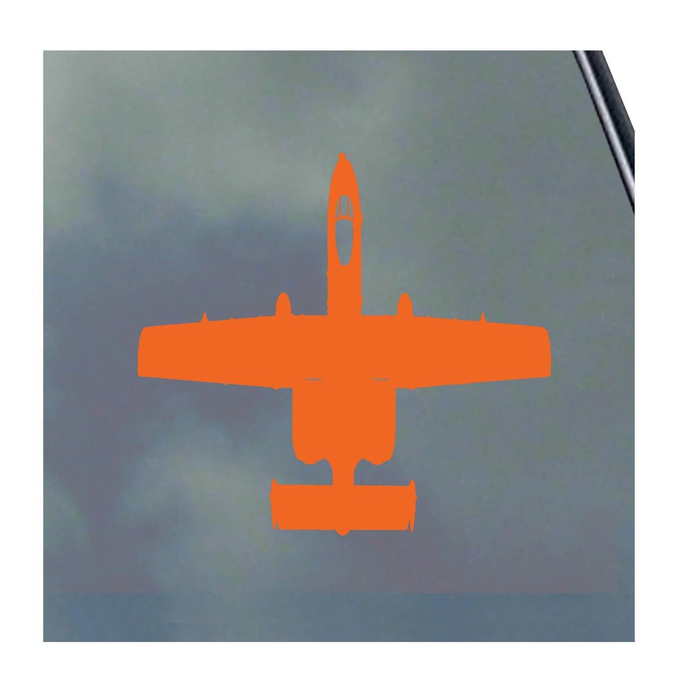 A-10 Thunderbolt II Pilot Top vinyl Sticker Decal Crew Air Force Warbird