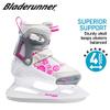 Bladerunner Ice by Rollerblade Micro Ice, Junior, Adjustable, Black and White, Ice Skates view 3