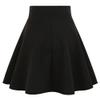 Gothic Skirt for Women Trendy Cosplay Alternative Emo Alt Kawaii Grunge Gothic Clothes Rave Outfits Cute Goth Y2K Skirt(Large, A Pure Black) view 3