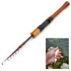 1,68m 1,8m Ul Power Carbon Fiber Lure Fishing Rod, Telescopic Rotating Bait Fishing Rod, Bait Weight 1-5g, Small Fishing Rod for Children Beginners, 41cmMini Fishing Rod ZYHYD (Size : 168cm) view 2