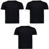 32 Degrees Cool Men's 3 Pack Short Sleeve Crew Neck T-Shrts (Black/Black/Black, Medium) view 1