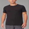 32 Degrees Cool Men's 3 Pack Short Sleeve Crew Neck T-Shrts (Black/Black/Black, Medium) view 4