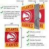 Atlanta Hawks Double Sided House Banner Flag view 3