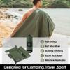 4Monster 3 Size Microfiber Camping Towels at 1 Pack,Fast Drying Beach Travel Towel Ultra Compact,Ultra Soft Gym Towel for Beach Hiking Yoga Travel Sports Backpacking Trip and Pool (Army Green) view 2