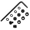 Cool Hand 1911 Grip Screws & Bushings for 1911 Full Size/Compact, T10 Torx Key, 4 O Rings, Stainless Steel, Black, 1911-BUSH-SCR view 1