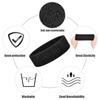 Bememo 12 Pcs Sweatbands Sport Headbands for Men & Women Basketball Headband Sport Competitions Sweat Headbands Running Terry Cloth Moisture Wicking for Yoga,Tennis,Gym,Exercise(Black) view 4