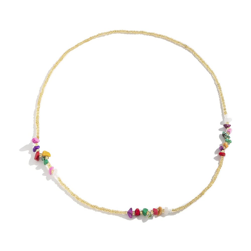 Summer Boho Beaded Belly Chain Waist African Beads Waist Chain Bikini Beach Bohemia Boho Waistband for Women Sexy Colorful Body Jewelry-4