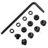 Cool Hand 1911 Grip Screws & Bushings for Slim 1911 Full Size/Compact, T10 Torx Key, 4 O Rings, Stainless Steel, Black, 1911S-BUSH-SCR view 1